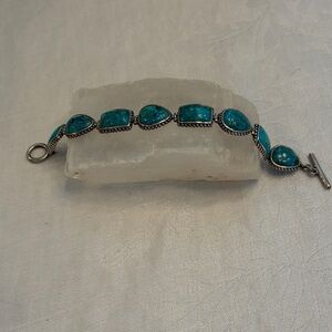 Studio Barse Turquoise and Silver Bracelet